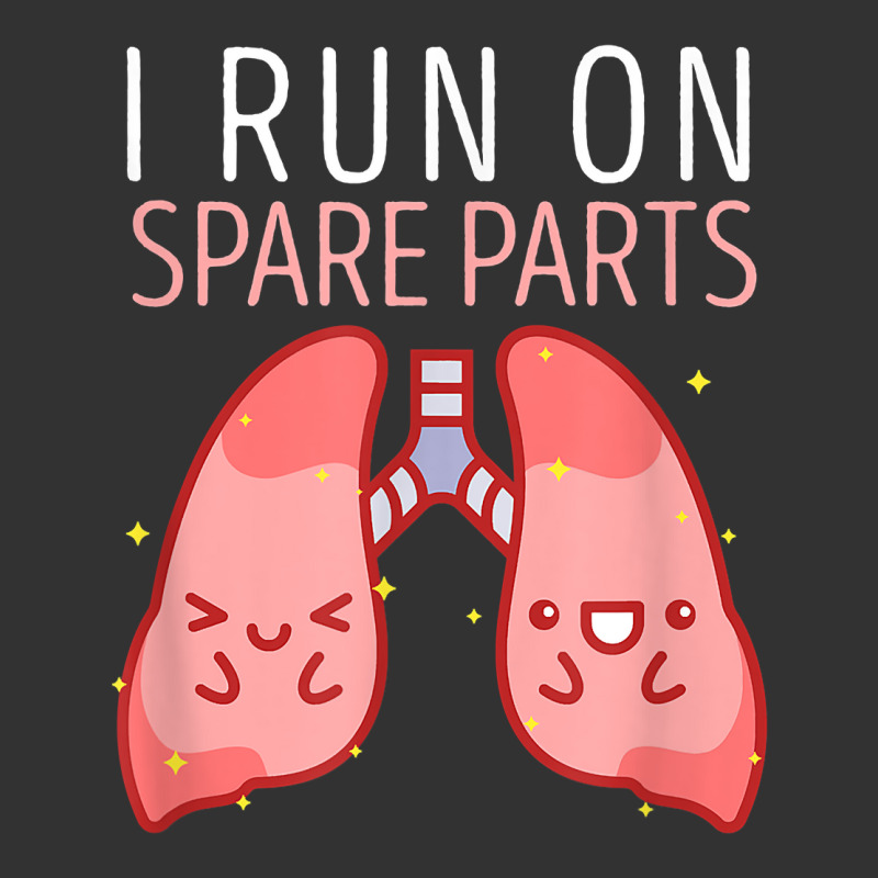 I Run On Spare Parts Lung Love Organ Donation Vintage T Shirt Baby Bodysuit by weltzjharrasw | Artistshot