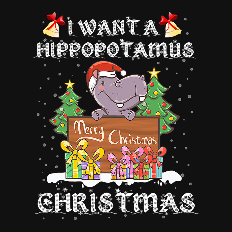 Hippopotamus I Want A Hippopotamus For Christmas Xmas Hippo 378 Hippo Iphone 13 Pro Max Case | Artistshot