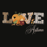 Autumn Season T  Shirt Love Autumn Patchwork T  Shirt Scorecard Crop Tee | Artistshot