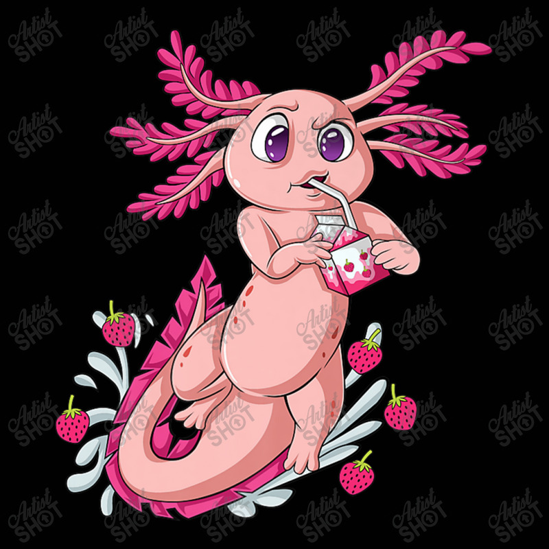 Axolotl Axolotl Pastel Strawberry Milk Shake Anime Goth Aesthetic Toddler 3/4 Sleeve Tee by criticizematter | Artistshot