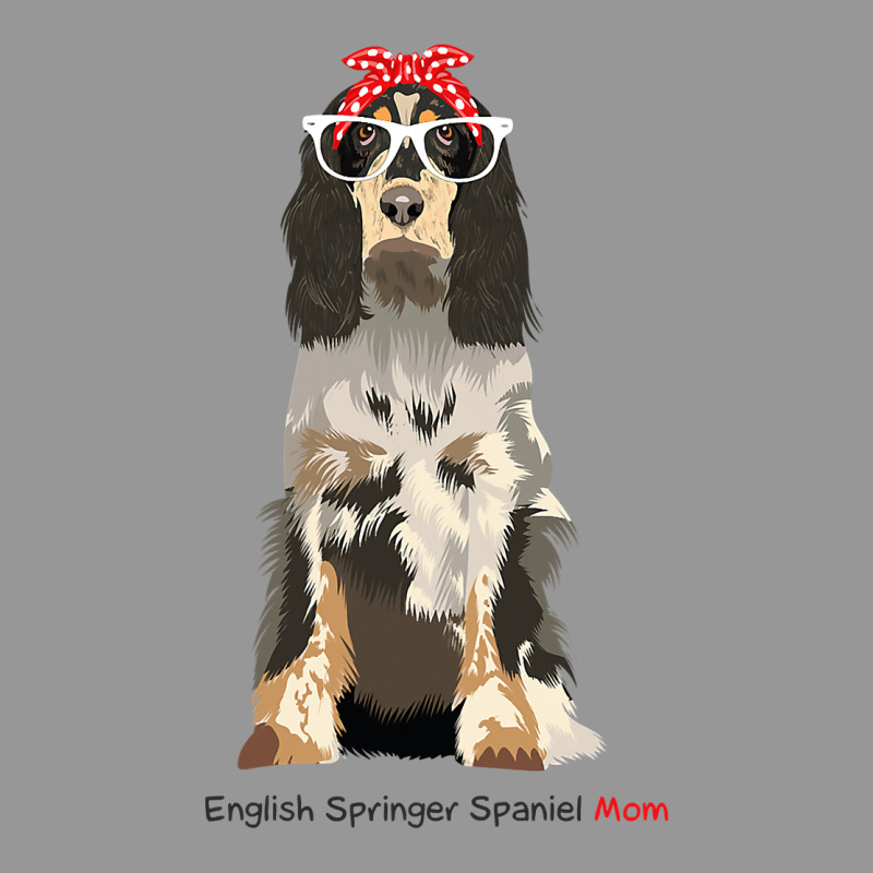 English Springer Spaniel Mom Retro Mothers Day Women's V-neck T-shirt | Artistshot