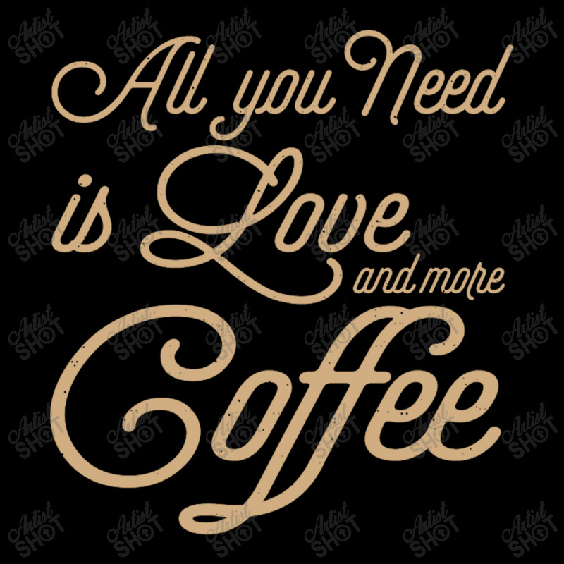 All You Need Is Love And More Coffee Men's 3/4 Sleeve Pajama Set | Artistshot