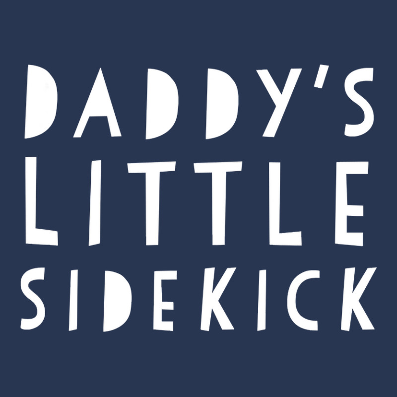 Father's Day  For Kid Boys And Girls Daddys Sidekick Ladies Denim Jacket by Binhthai9809 | Artistshot