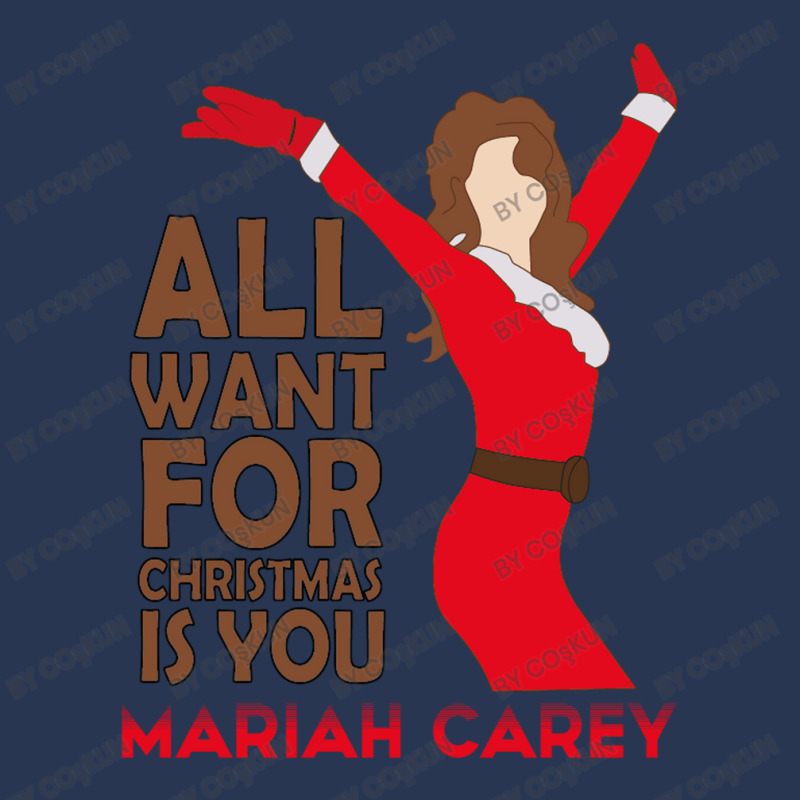 Mariah Carey All Want For Chrıstmas Is You Merry Christmas Ladies Denim Jacket by coşkun | Artistshot