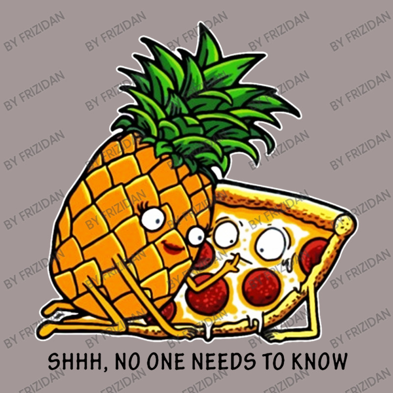 Pizza And Pineapple Vintage Hoodie by frizidan | Artistshot