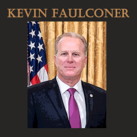 Kevin Faulconer Republican Vote California Governor Ladies Fitted T-shirt | Artistshot