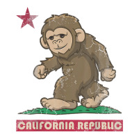 California Republic Bigfoot Flag Sasquatch Squatch Funny T Shirt Youth Tee | Artistshot