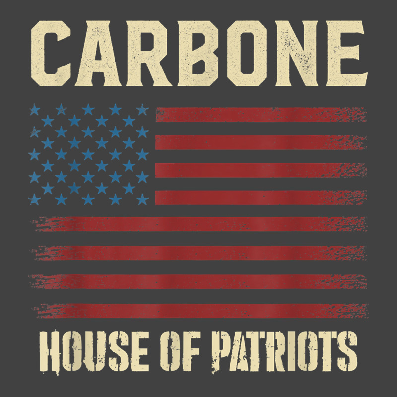 Carbone Last Name Surname American Flag Family T Shirt Vintage T-shirt | Artistshot