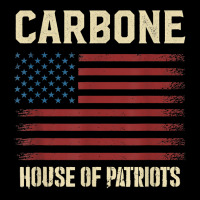 Carbone Last Name Surname American Flag Family T Shirt Fleece Short | Artistshot