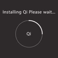 Installing Qi Please Wait Qigong T Shirt Racerback Tank | Artistshot