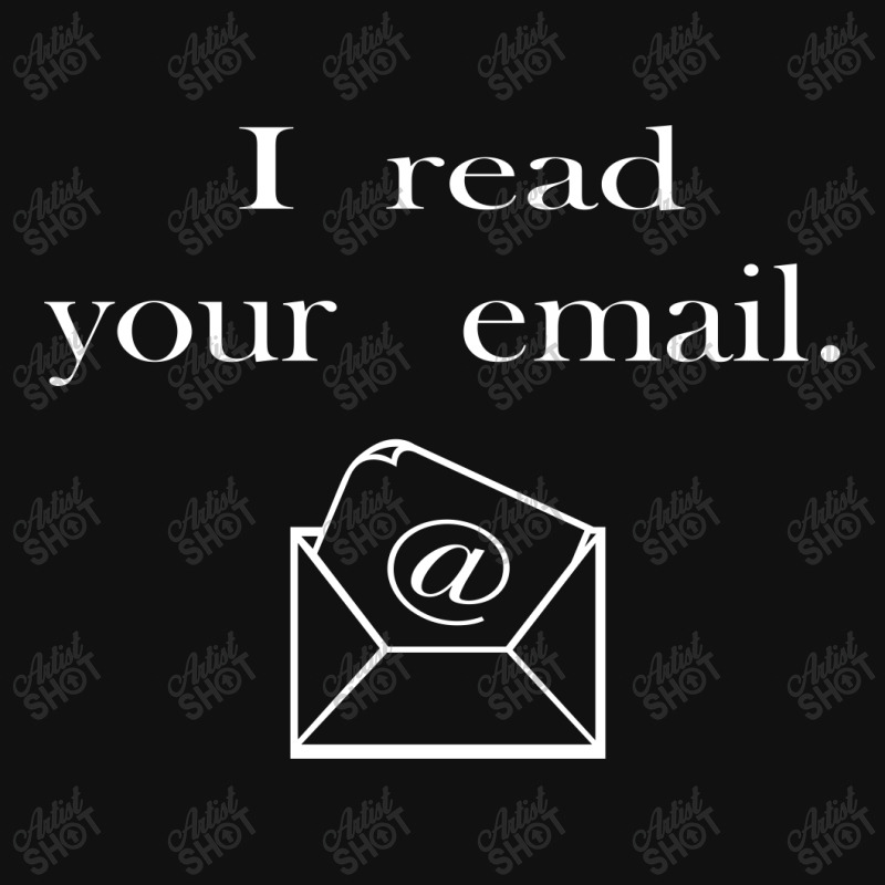 I Read Your Email Baby Bibs | Artistshot