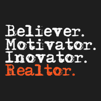 Motivator Believer Innovator Educator Teacher Gift Retro T Shirt Classic T-shirt | Artistshot