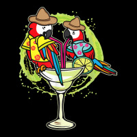 Parrots Drinking Margarita Hawaiian Birds T Shirt Adjustable Cap | Artistshot