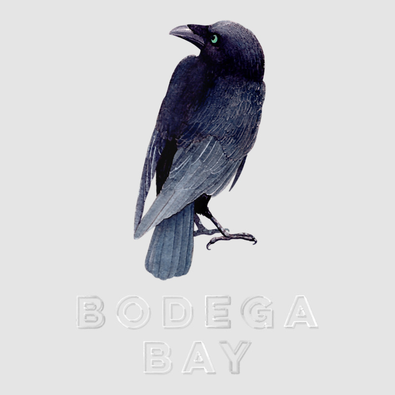 Bodega Bay Crow, Corvid, Raven Lovers, Birders Souvenir Raglan Basebal Medium-length Apron | Artistshot