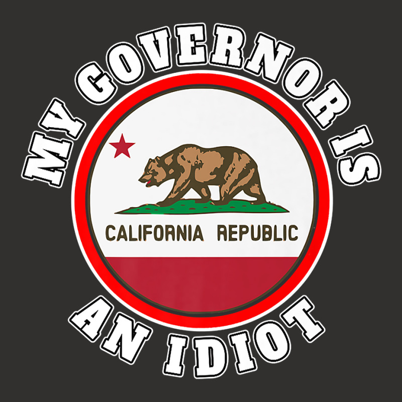 My Governor Is An Idiot Sarcastic California Politics Gift Premium T S Champion Hoodie by nycerecoverdell | Artistshot