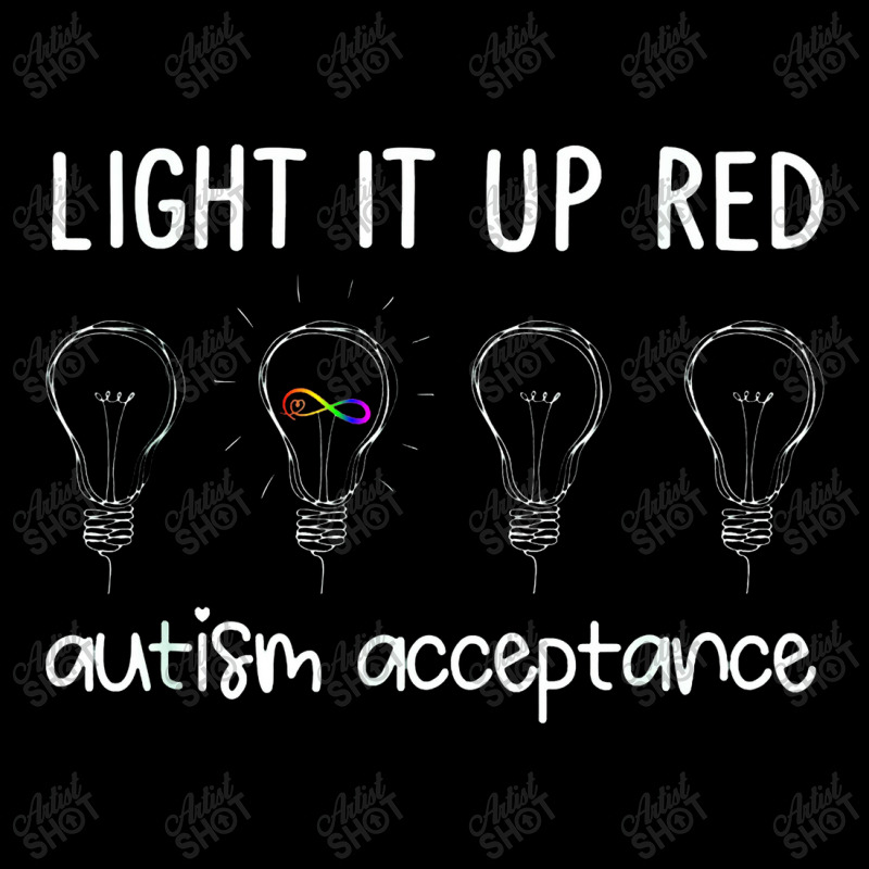 Wear Red Instead Autism Acceptance In April 2022 Youth Jogger by celanasubek | Artistshot