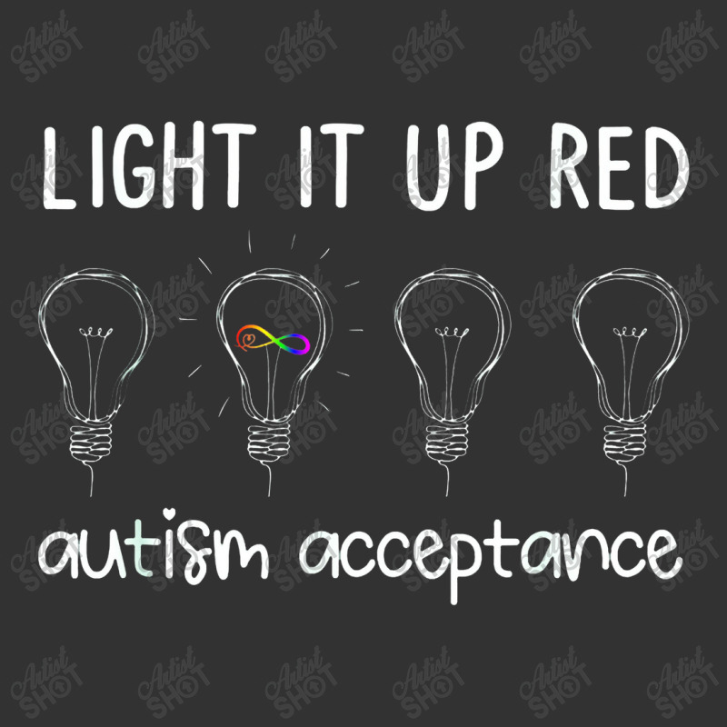 Wear Red Instead Autism Acceptance In April 2022 Baby Bodysuit by celanasubek | Artistshot