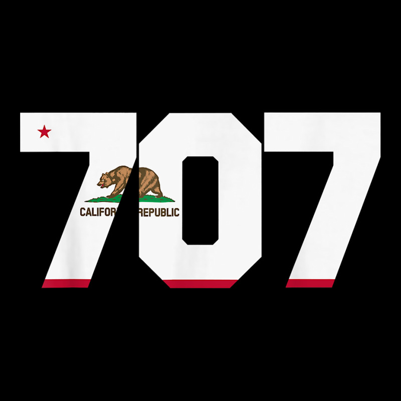 Area Code 707 Shirt   Sonoma California Tshirt Zipper Hoodie by webberoliveria | Artistshot