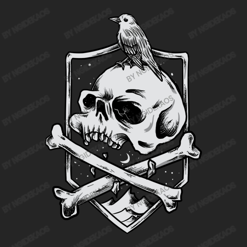 Vintage Skull With Bird Unisex Hoodie | Artistshot