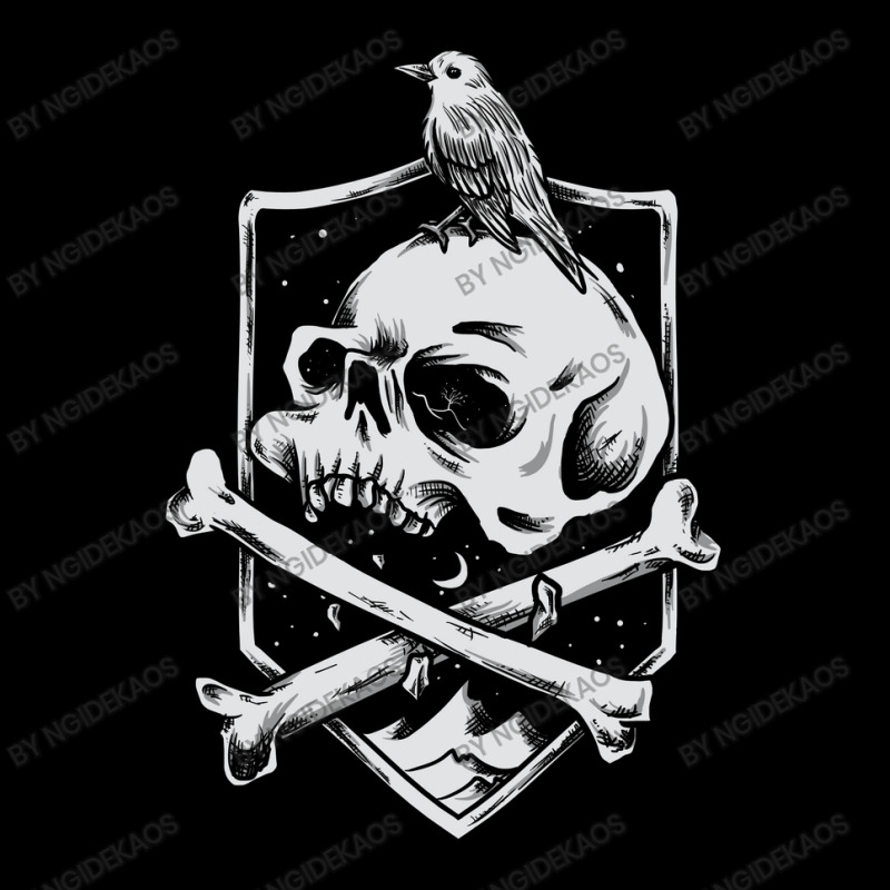 Vintage Skull With Bird Long Sleeve Shirts | Artistshot