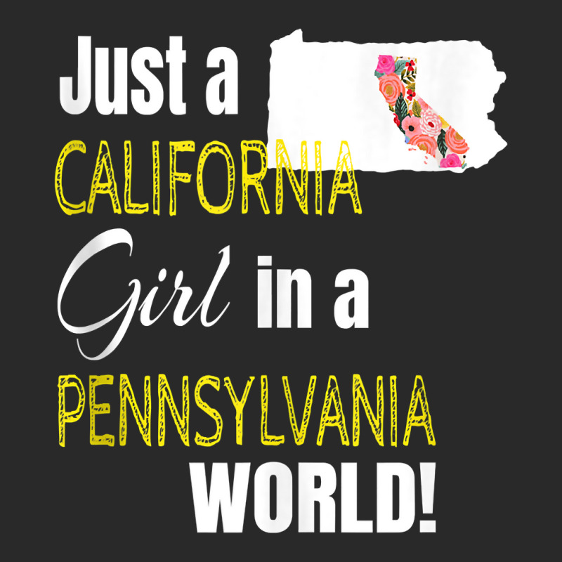 Just A California Girl In A Pennsylvania World Cute Gift Tank Top Printed hat by aryanahjerich | Artistshot