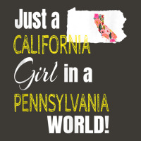 Just A California Girl In A Pennsylvania World Cute Gift Tank Top Bucket Hat | Artistshot