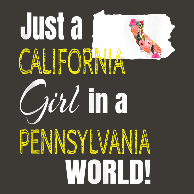 Just A California Girl In A Pennsylvania World Cute Gift Tank Top Bucket Hat by aryanahjerich | Artistshot