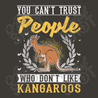 You Can't Trust People Who Don't Like Kangaroos Bucket Hat | Artistshot