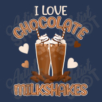 I Love Chocolate Milkshakes Funny Ice Cream Gifts Raglane Ladies Denim Jacket | Artistshot