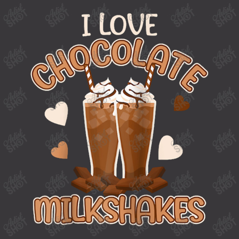 I Love Chocolate Milkshakes Funny Ice Cream Gifts Raglane Ladies Curvy T-Shirt by michaelnaher | Artistshot