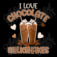 I Love Chocolate Milkshakes Funny Ice Cream Gifts Raglane Maternity Scoop Neck T-shirt | Artistshot