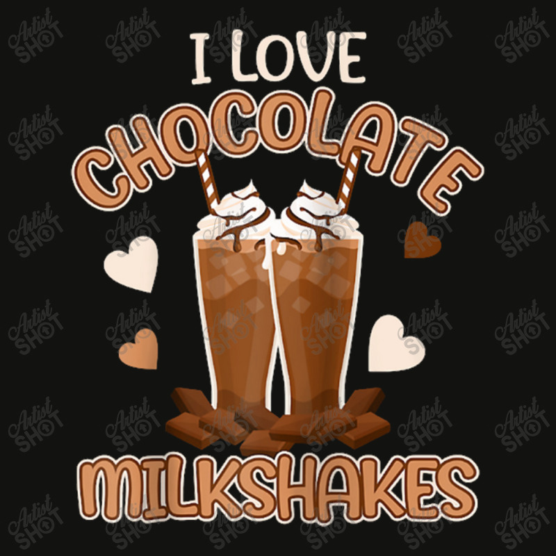 I Love Chocolate Milkshakes Funny Ice Cream Gifts Raglane Scorecard Crop Tee by michaelnaher | Artistshot