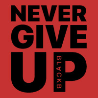 Never Give Up V-neck Tee | Artistshot