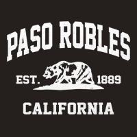 Paso Robles California Ca Vintage State Athletic Style Pullover Hoodie Tank Top | Artistshot