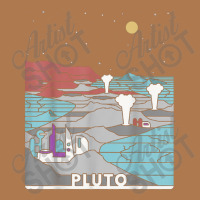 Vintage Retro Pluto National Park   Visit Pluto Linear Art Vintage Short | Artistshot