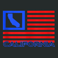 Patriotic California Republic Usa Flag Art Cali Local Map Tank Top Women's Triblend Scoop T-shirt | Artistshot