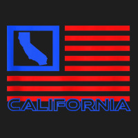 Patriotic California Republic Usa Flag Art Cali Local Map Tank Top Classic T-shirt | Artistshot