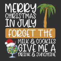 Summer Christmas T  Shirt Merry Christmas In July, Forget The Milk And Baby Bodysuit | Artistshot