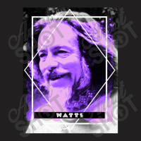 Alan Watts Glitch Aesthetic T-shirt | Artistshot