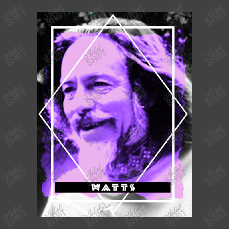 Alan Watts Glitch Aesthetic Vintage T-shirt | Artistshot