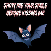 Show Me Your Smile Before Kissing Me Kissing Mouth Vampire T Shirt V-neck Tee | Artistshot