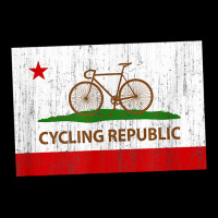 California Cycling Republic Flag   Bicycle Cycling Inspired T Shirt Legging | Artistshot