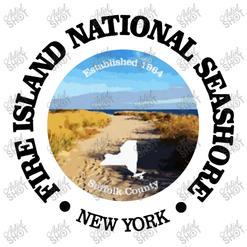 Fire Island National Seashore V-Neck Tee by Aibon | Artistshot