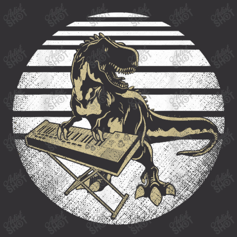 Trex Synthesizer Keyboard Dinosaur Music Producer Vintage Hoodie | Artistshot