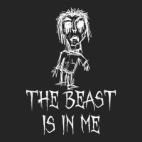 The Beast Is In Me Halloween Costume Word Design T Shirt Unisex Hoodie | Artistshot