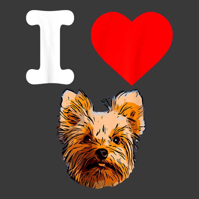 I Love My Yorkie Dog Yorkie Mom Yorkshire Terrier Tshirt Ladies Curvy T-Shirt by adrienskradski | Artistshot