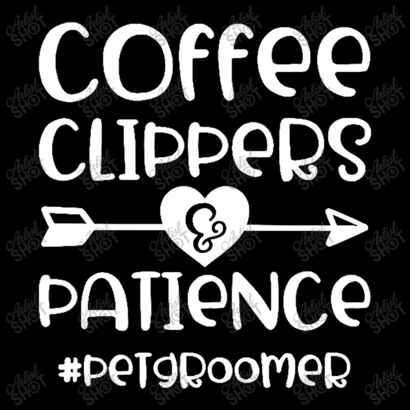 Coffee Clippers & Patience Hashtag Pet Groomer Funny Baby Tee by Gretchen Minnis | Artistshot