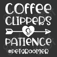 Coffee Clippers & Patience Hashtag Pet Groomer Funny Baby Bodysuit | Artistshot