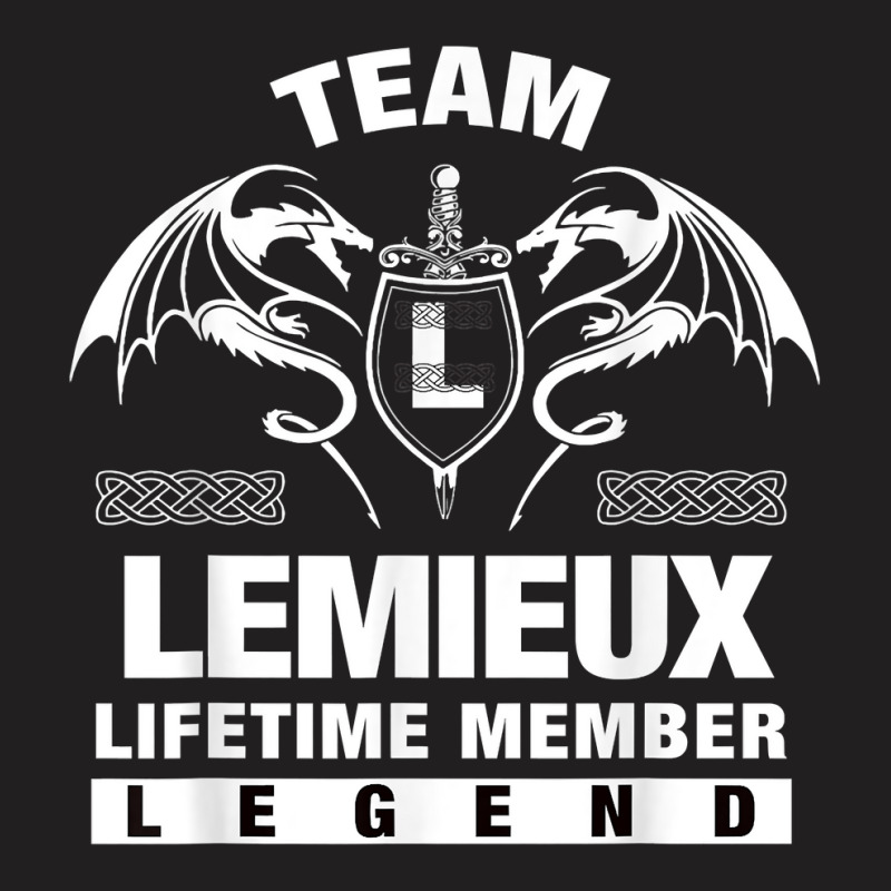 Team Lemieux Lifetime Member Gifts T Shirt T-Shirt by maionexzweddel1i | Artistshot