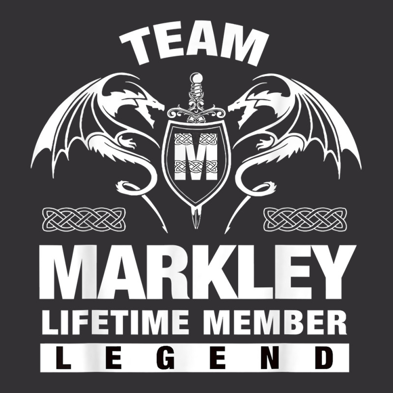 Team Markley Lifetime Member Gifts T Shirt Vintage Short by maionexzweddel1i | Artistshot